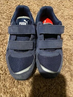 Puma Vista V Peacock Velcro Sneakers